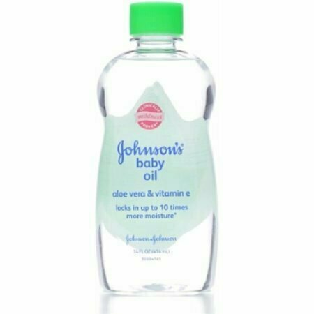 JOHNSONS Baby Oil, Aloe Vera & Vitamin E 14 oz 