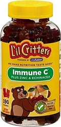 Lil Critters Immune C Plus Zinc and Echinacea, 190 Count 
