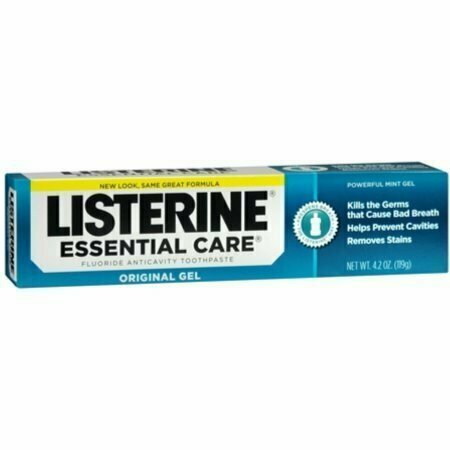 Listerine Essential Care Toothpaste Gel 4.20 oz 
