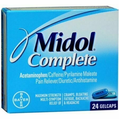 Midol Menstrual Complete Gelcaps 24 each 