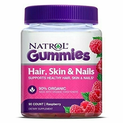 Natrol Hair Skin & Nails Gummy, 90 Count 