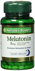 Natures Bounty, Melatonin 5 mg Maximum Strength Softgels, 90ct 