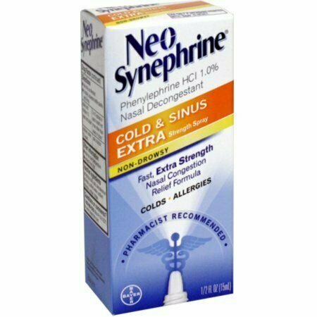Neo-Synephrine Cold & Sinus Extra Strength Spray 0.50 oz 
