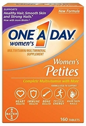 One A Day Womens Petite Multivitamins, 160 Count 