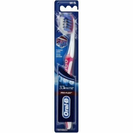 Oral-B 3D White Pro-Flex Toothbrush, Soft, Full Head 1 each 