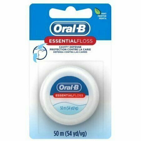 Oral-B EssentialFloss Waxed Mint 55 Yards 