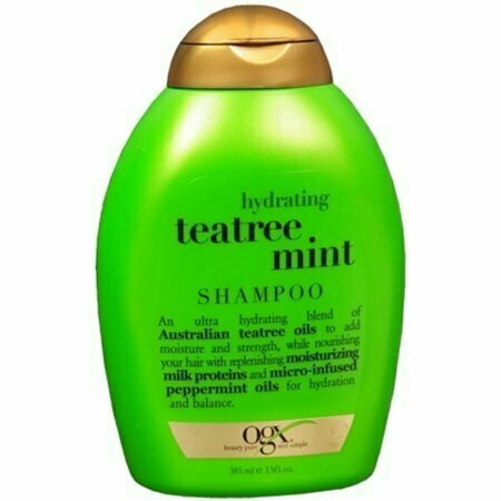 Organix Hydrating Tea Tree Mint Shampoo 13 oz 