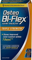 Osteo Bi-Flex Triple Strength Coated Tablets (Pack of 120), Joint Health* Supplements with Glucosamine & Vitamin C, Gluten Free 