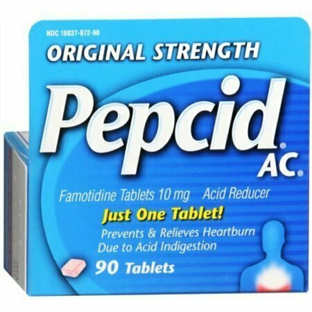 Pepcid AC Tablets Original Strength 90 Tablets 