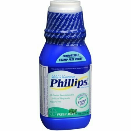 Phillips Milk of Magnesia, Fresh Mint 12 oz 