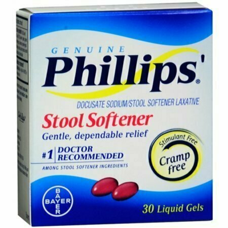 Phillips Stool Softener 30 Liquid Gels 