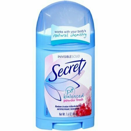 Secret Anti-Perspirant Deodorant Invisible Solid Powder Fresh 1.60 oz 
