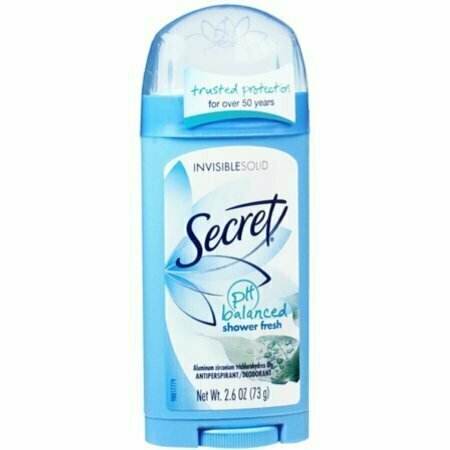 Secret Anti-Perspirant Deodorant Invisible Solid Shower Fresh 2.60 oz 