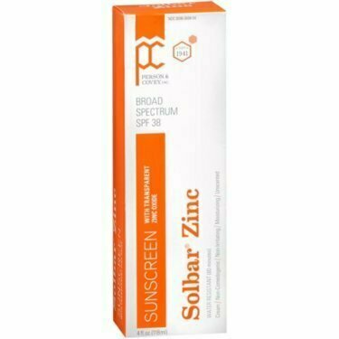 Solbar Zinc Sun Protection Cream SPF 38 4 oz 