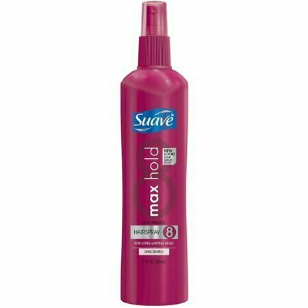 Suave Max Hold Non Aerosol Hairpsray Unscented 11 oz 