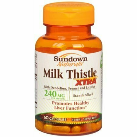 Sundown Milk Thistle XTRA Capsules 60 each 