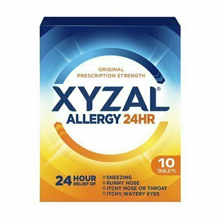 Xyzal Allergy 24 Hour Relief Of Tablets, 10 Each 