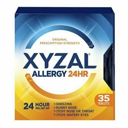 Xyzal Allergy 24 Hour Relief Of Tablets, 35 Each 