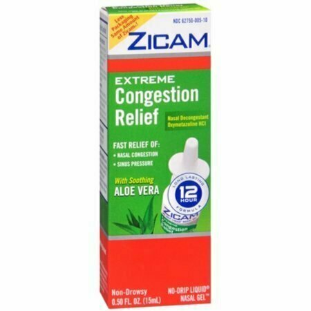 Zicam Extreme Congestion Relief Liquid Nasal Gel 0.50 oz 