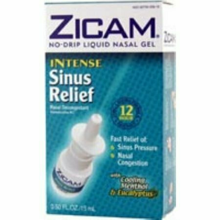 Zicam Intense Sinus Relief Liquid Nasal Gel 0.50 oz 
