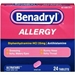 Benadryl Allergy Ultratab Tablets, 24 ct. - 312547170314