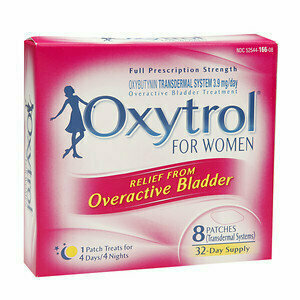 4 OXYTROL OVERACTIVE BLADDER PATCHES 8 CT 