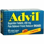 Advil 200 mg Coated Caplets 50 each 