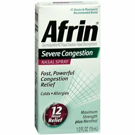 Afrin Nasal Spray Severe Congestion 15 mL 