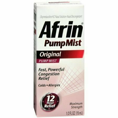 Afrin Pump Mist Original 15 mL 