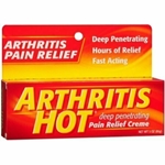 Arthritis Hot Pain Relief Creme 3 oz 