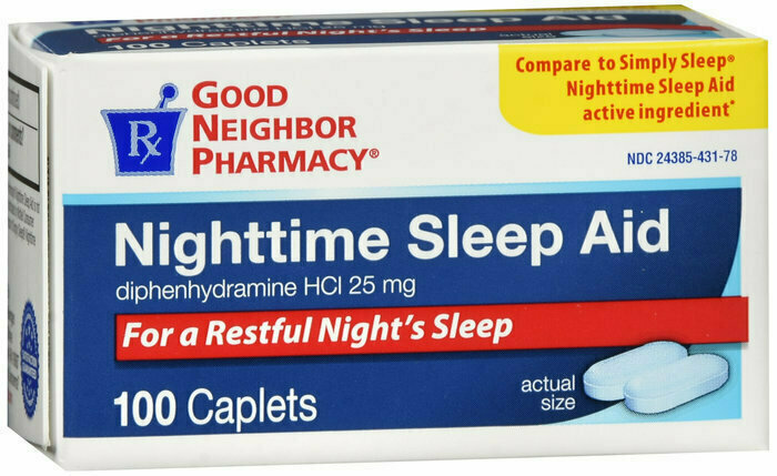 GNP SLEEP AID NITE CAPLETS 100 