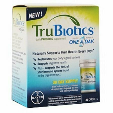 TruBiotics Daily Probiotic Supplement 30 Capsules 